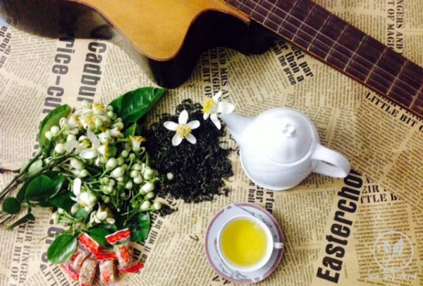 Cách làm trà hoa bưởi tại nhà “chuẩn không cần chỉnh”